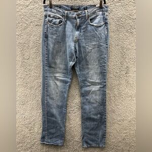 Lucky Brand Men's 410 Athletic Fit Blue Denim Jeans - Size 34x34